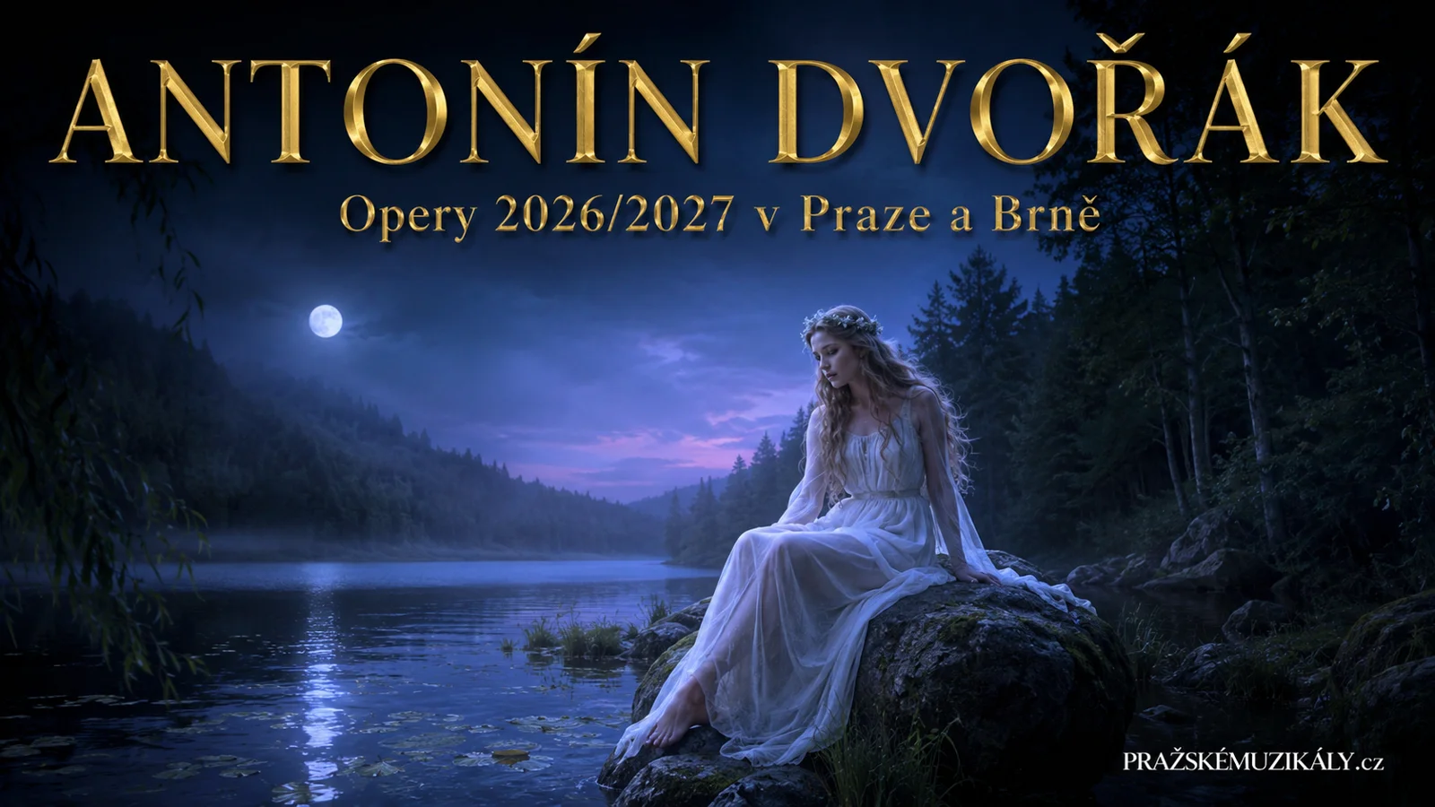 Antonín Dvořák 2026/2027: Rusalka, Čert a Káča, Jakobín — kde a kdy