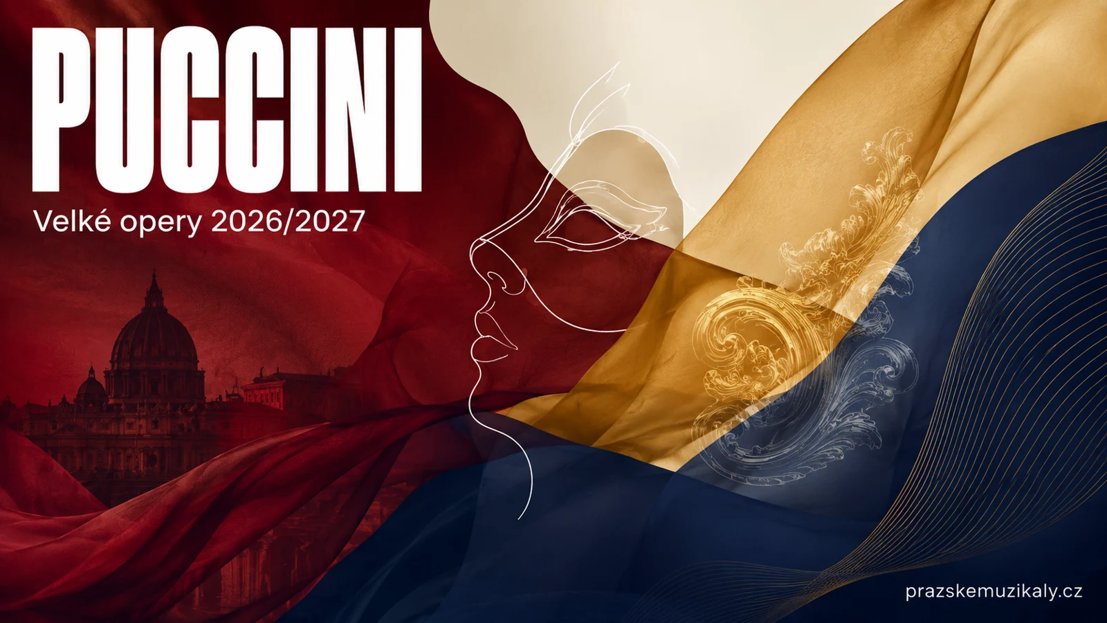 Giacomo Puccini 2026/2027: Tosca, Turandot a Manon Lescaut v Praze, Brně a Ostravě