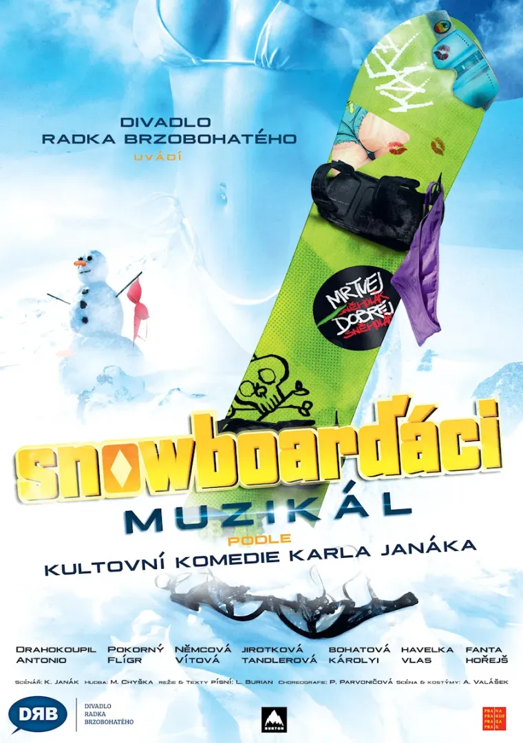 Snowboarďáci