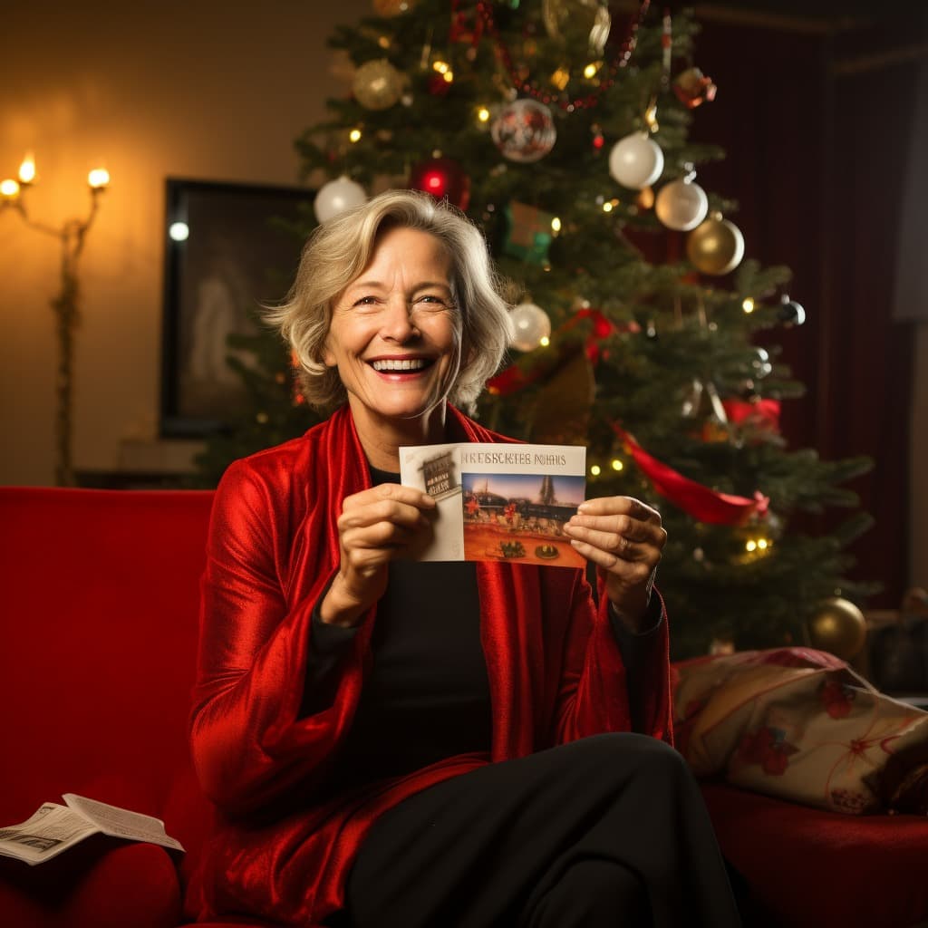 buddyapavlik photo of A 55 year old woman is sitting under the 02a83392 b3a0 4c3d 8913 081800f7813d