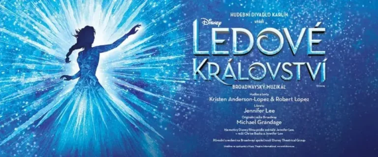 Muzikál Ledové království v Hudebním divadle Karlín